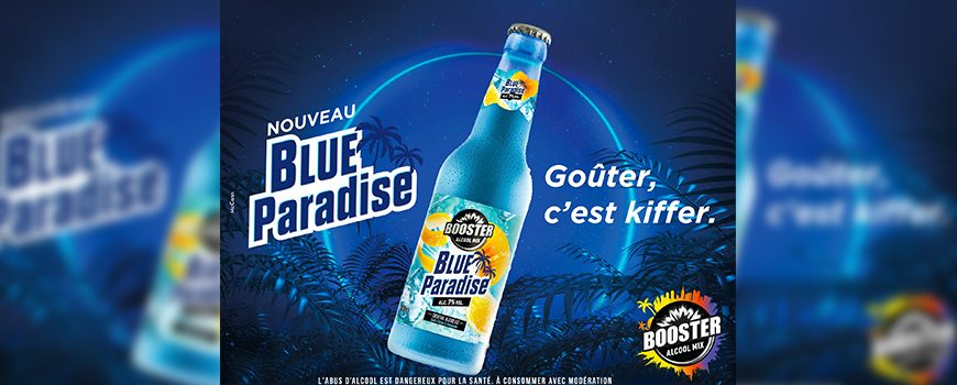 Booster Blue Paradise : Goûter c’est Kiffer !