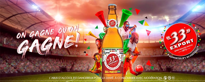 Célébrez le football tout près de chez vous avec ‘’33’’ Export et World Cola !